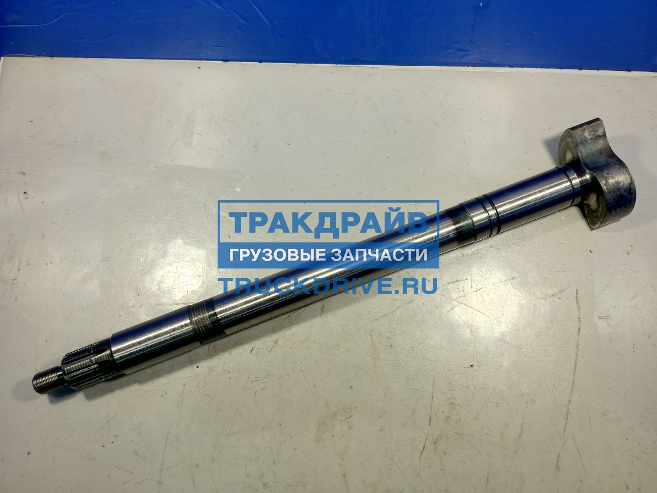 Фото TOPCOVER T11348001 вал тормозной БПВ правый L=603/484.5 мм, O42 мм, шлицы-10