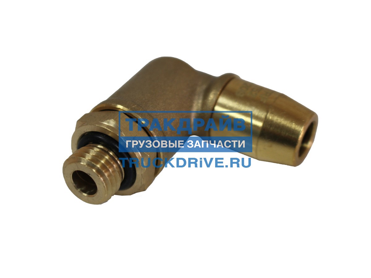 Фото TRF TRF1521208 соединитель Г-обр. M12x1.5-D08x1 TRF латунь TRF-тип ЛИТОЙ (в уп. 10шт)