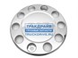 Фото TRF TRF71225D колпак колеса TRF 22,5 с лого DAF пер/зад (в центр. часть диска )(закрытый)(нерж.