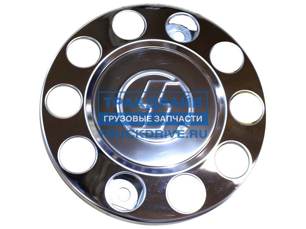 Фото TRF TRF71225SH колпак колеса TRF 22,5 с лого SHACMAN пер/зад(в центр. часть диска )(закрытый)(н