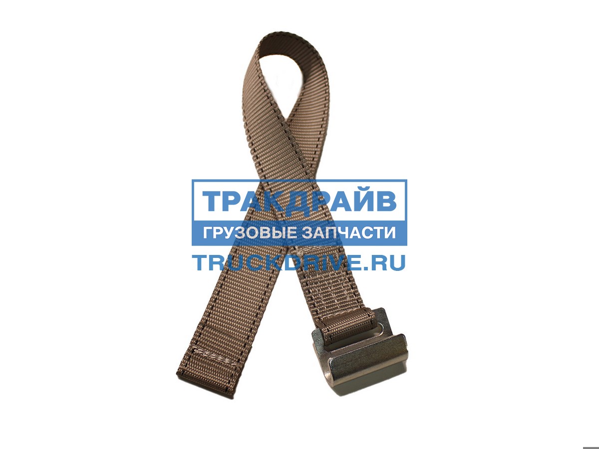 Фото TRF TRFABL07G ремень натяжителя тента с углом TRF шир.45мм длин.0,7м. СЕРЫЙ (в уп.10шт/в кор.10