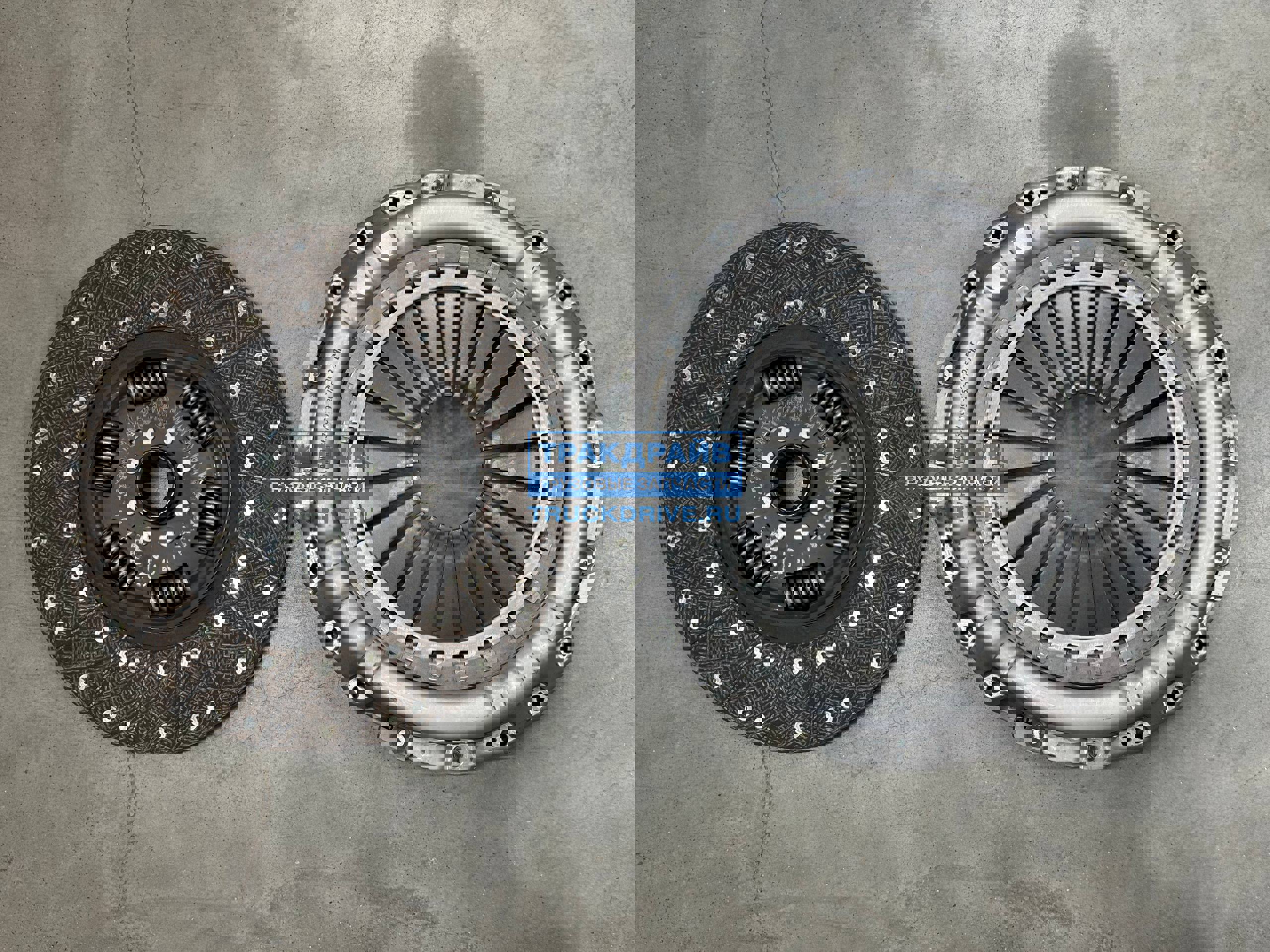 Фото TRIALLI FR0716 сцепление в сборе (без выжимного) для грузовиков КамАЗ К5 (с 2023-) с двигателем