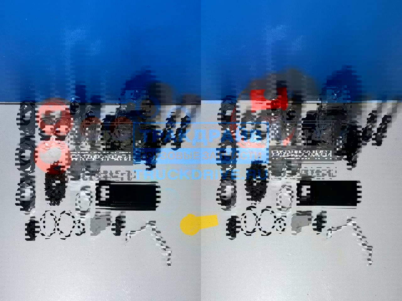 Фото TRUCKMASTER TM1218150 рМК суппорта Haldex Modul T полный комплект (подводящий механизм в сборе+направляющие)