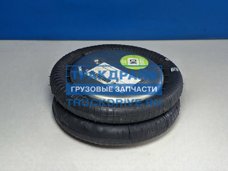 Фото TRUCKMASTER TM7022028 пневморессора (двойной сильфон) SAF/SCANIA/Kgel - FD20019P04 - отверстия перпендикулярные