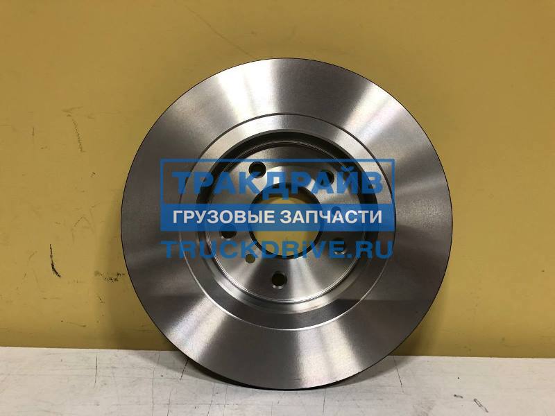 Диск тормозной задний для Nissan Qashqai 2 289x13 мм. DF6787 TRW
