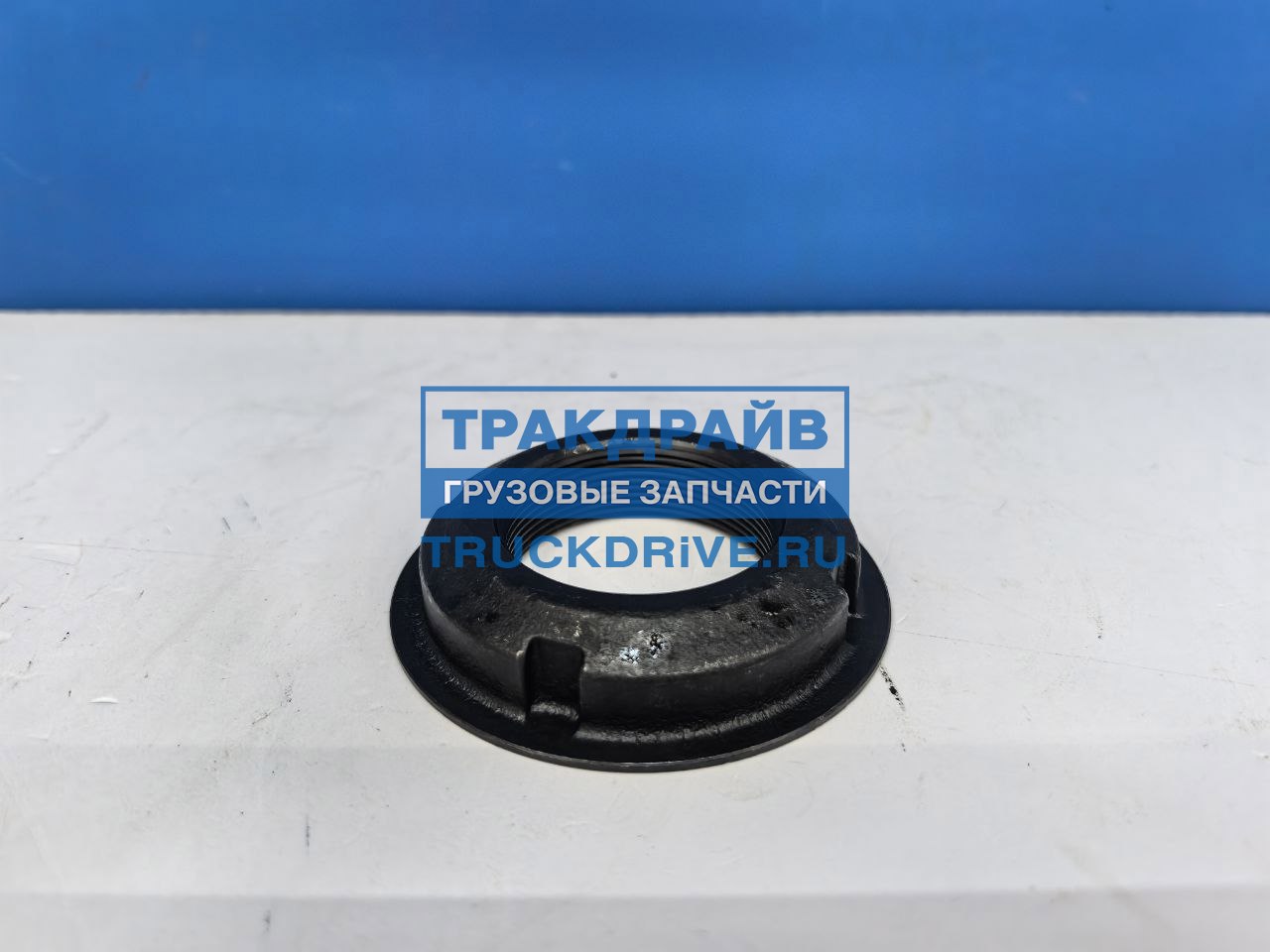 Фото TZERLI TZ1130787 гайка хвостовика редутора для автомобилей Скания 4 и 5 серии M44*1.5 мм. 2
