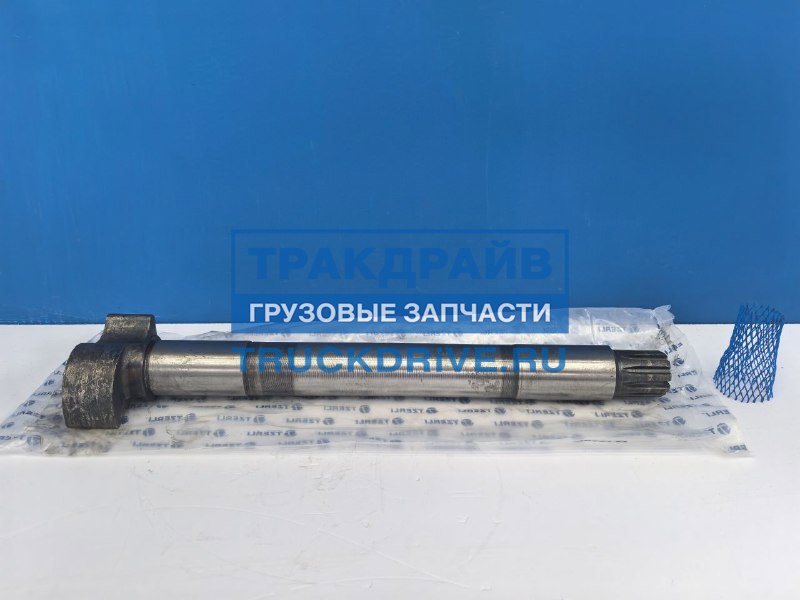Фото TZERLI TZ1131297 вал тормозной левый для грузовиков Скания 3 4 5 серии L=452 мм