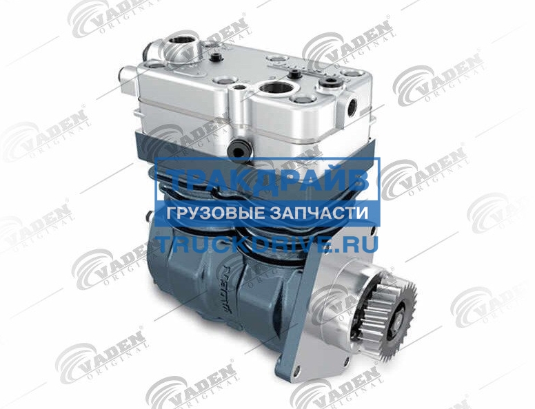 Компрессор воздушный 2-х цилиндровый MB Axor OM457 1100020003 VADEN ...