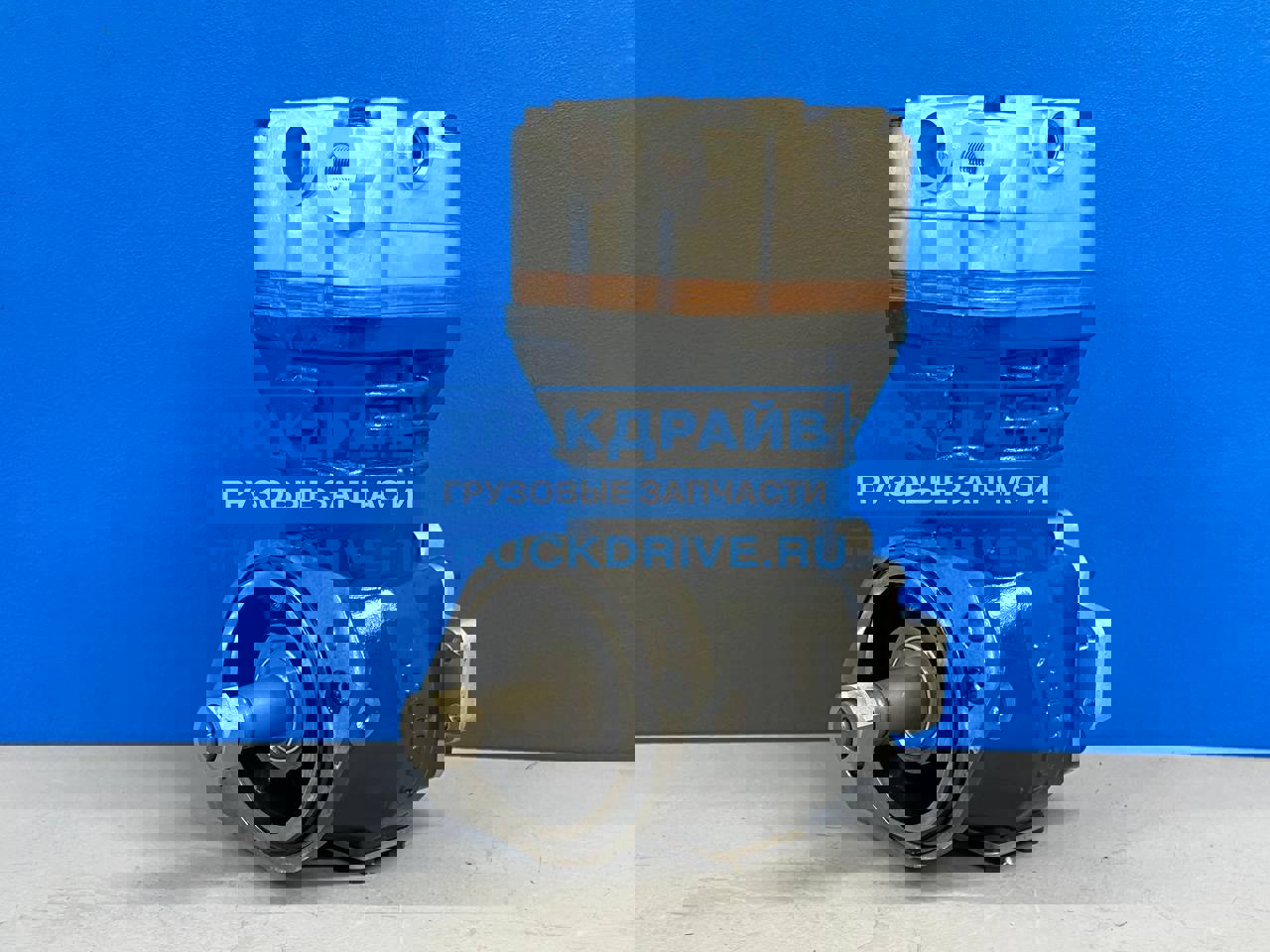 Компрессор воздушный одноцилиндровый КАМАЗ НЕФАЗ с моторами Cummins ...