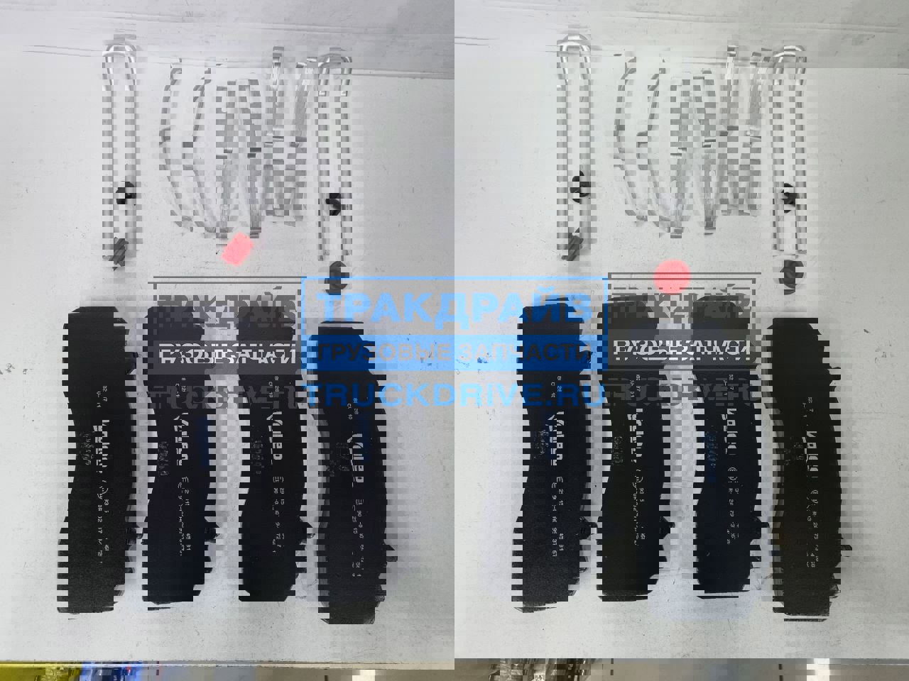 Комплект дисковых колодок Ман Тгс Тгх суппорта Wabco Maxx 22 882287 ...