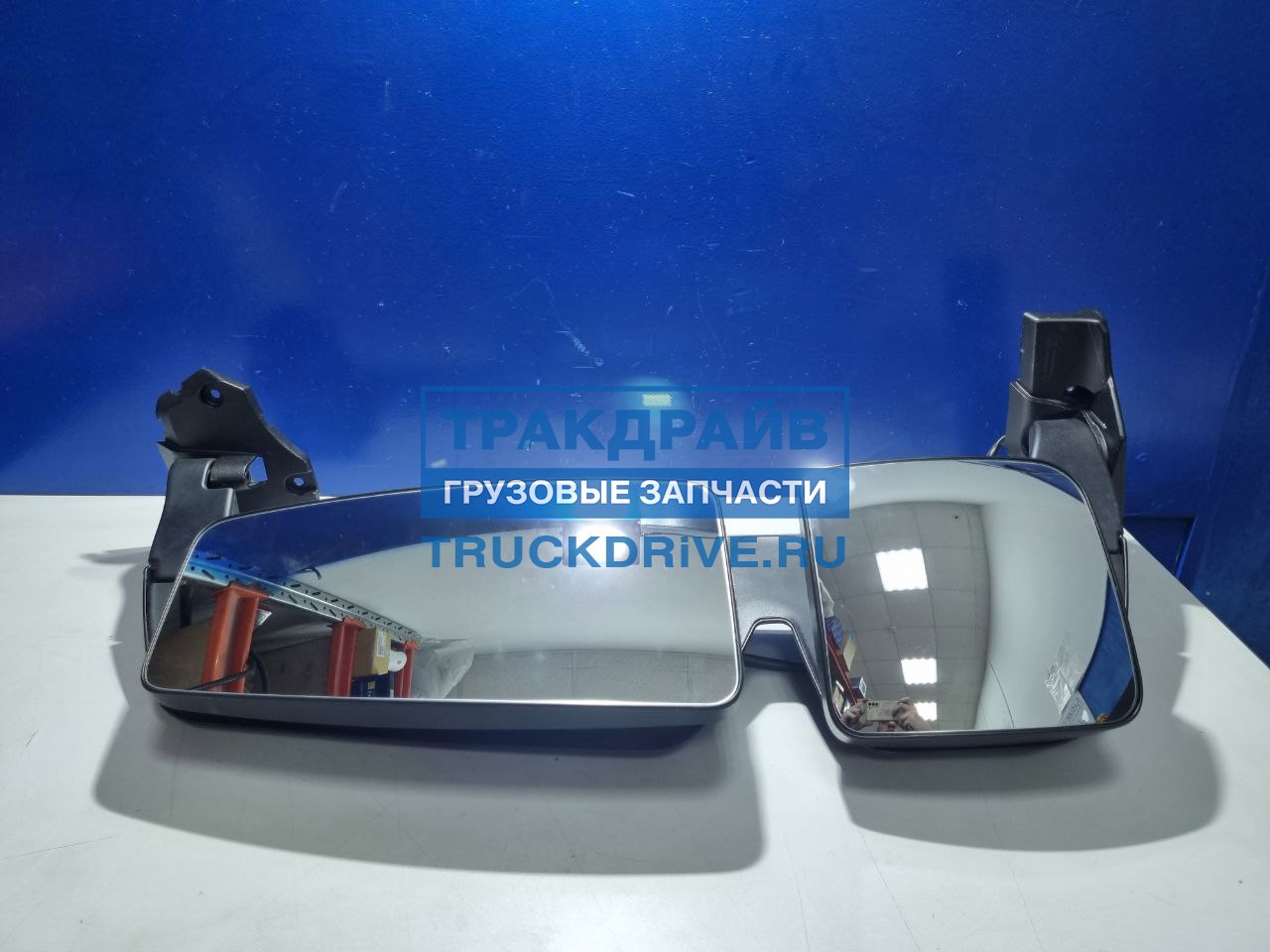 Фото VALMO VALMO000846 зеркало основное левое Shacman X6000 с обогревом
