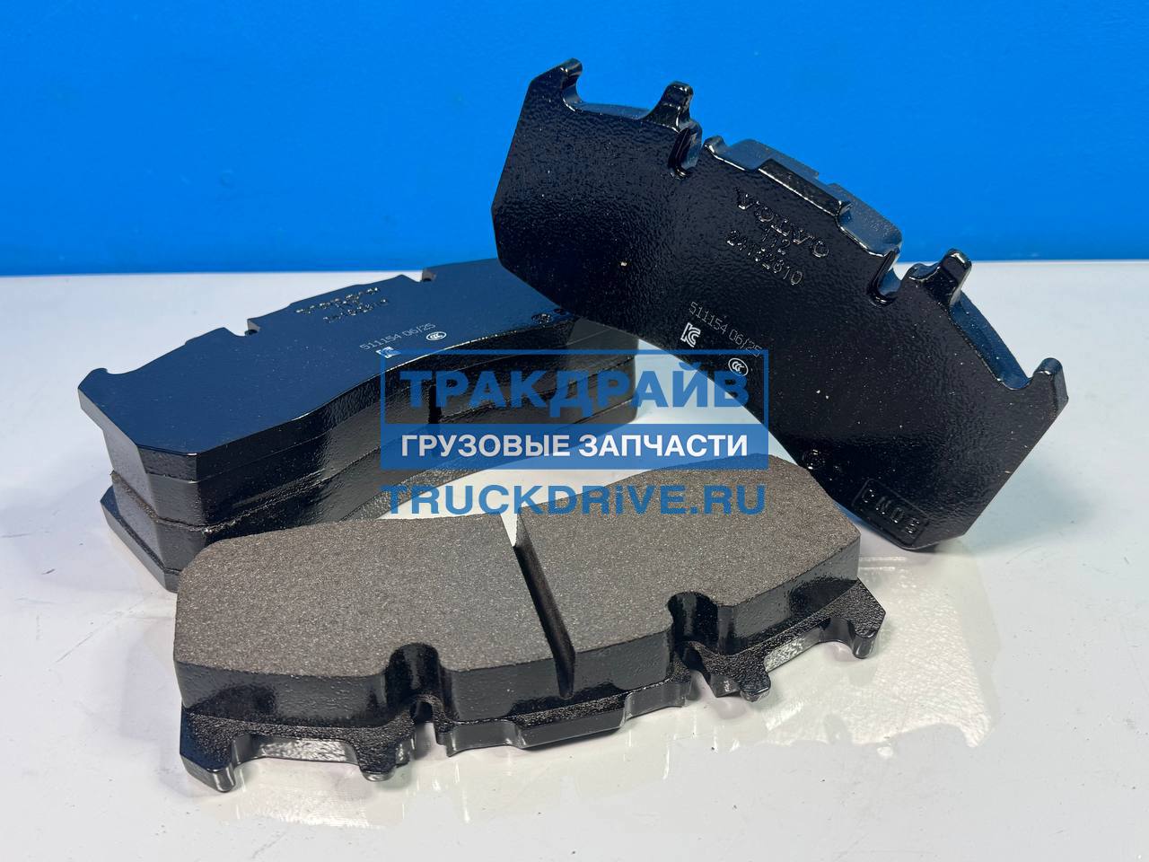 Фото VOLVO 24204888 комплект тормозных колодок Volvo FE FL 5