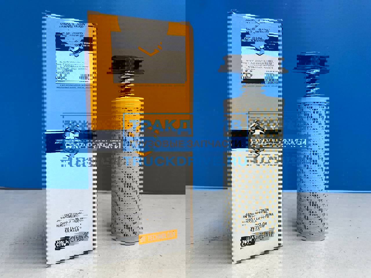 Фото WAYTEKO DZ95189470088 фильтр бачка ГУР для SHACMAN F3000/X3000/X6000 L=175 мм D=60 мм.