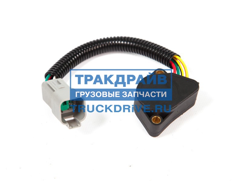 Потенциометр педали акселератора Volvo FH12 FM7 серая фишка 6 контактов ...