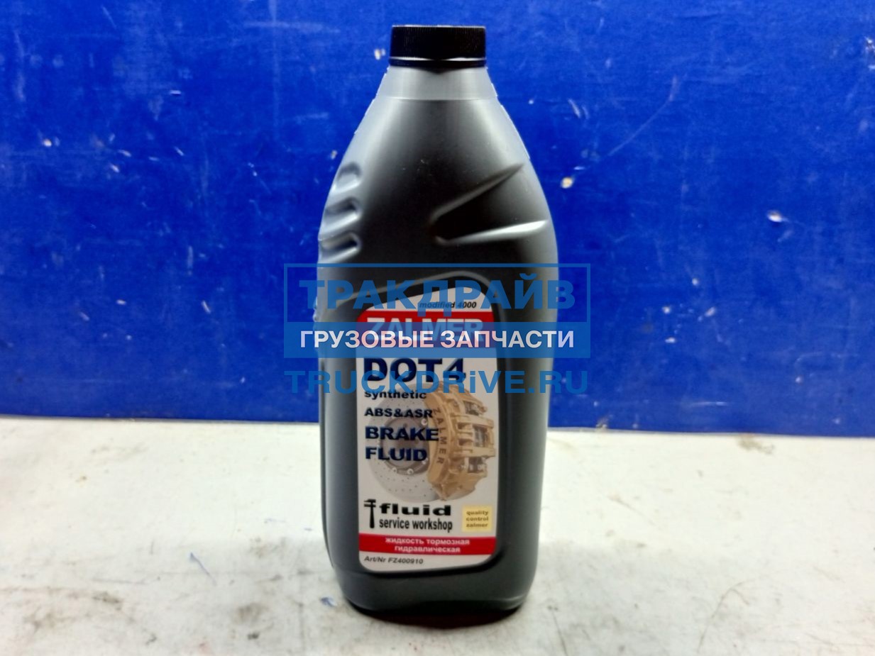 Фото ZALMER FZ400910 жидкость тормозная DOT-4 0.910кг