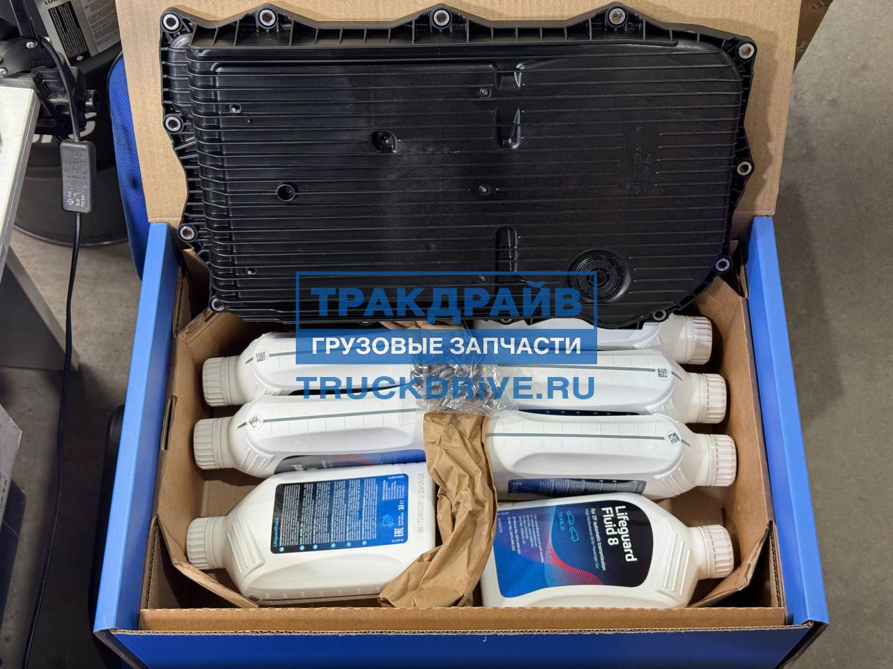 Комплект замены масла в АКПП + поддон 1087298365ZFR ZF RUSSIA