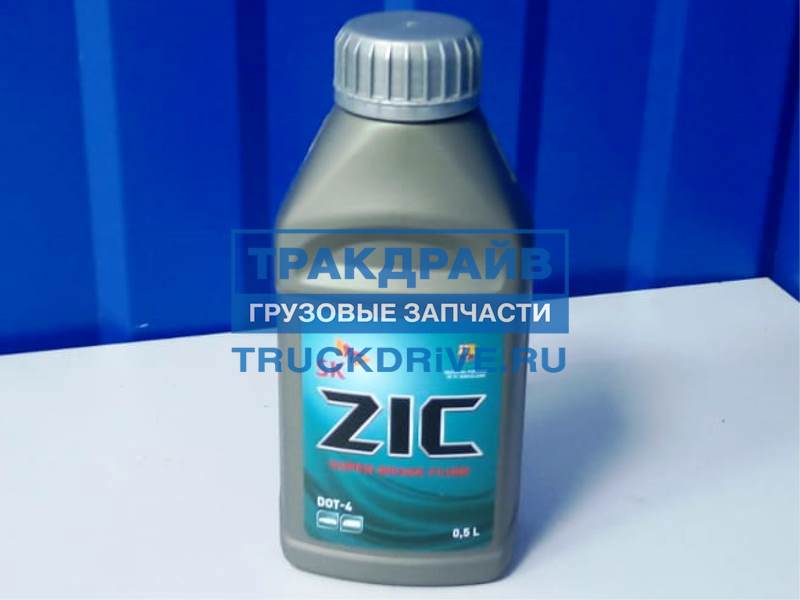 Тормозная жидкость ZIC Super Brake Fluid 0.5л DOT4 122780 ZIC купить ...