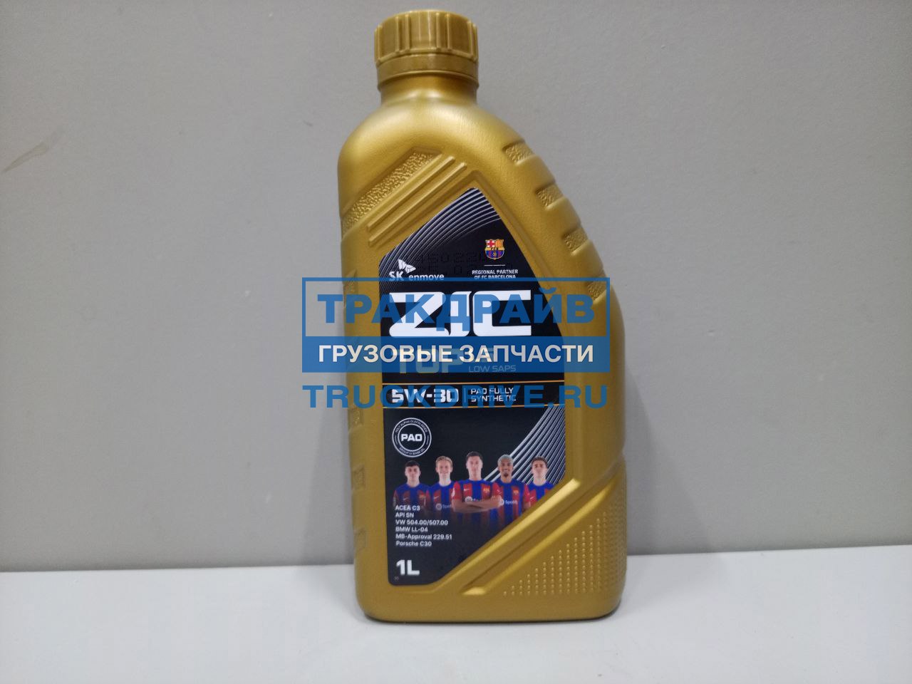 Фото ZIC 132612 масло моторное ZIC TOP LS 5W-30 1 л.