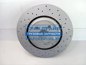 Фото ZIMMERMANN 590283452 диск тормозной Toyota Camry передний перфорированный с покрытием SPORT COA