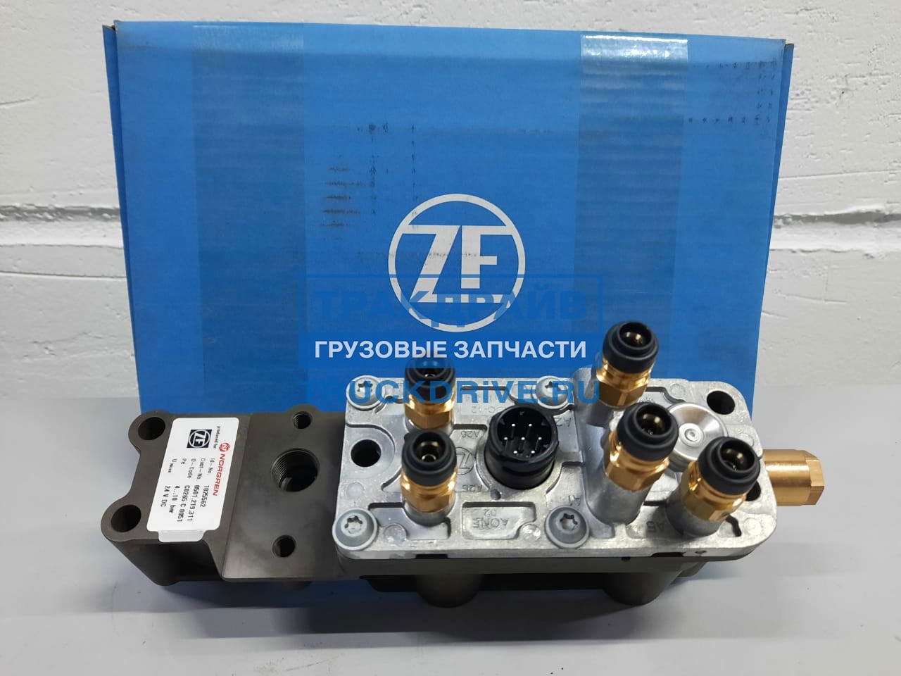 Блок клапанов кпп zf