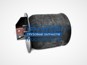 Пневмоподушка Камаз 5490 со стаканом аналог 651-2934002-45 AUGER